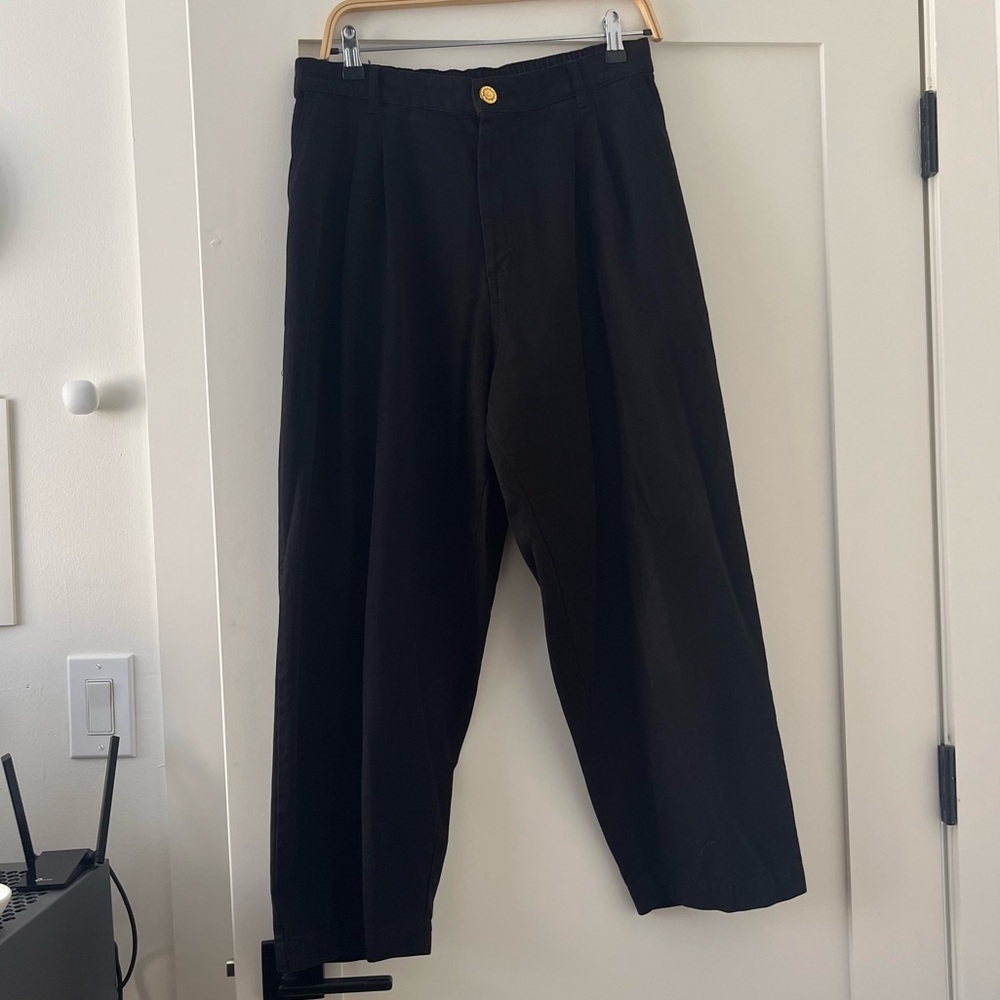 Big Bud Press Petite Heavyweight Trousers Black MP